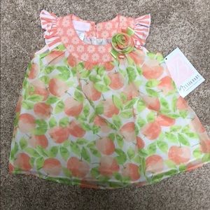 Bonnie Baby Peach Dress